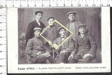 CICLISMO RADSPORT EQUIPE ATALA 1909 GANNA GALETTI PAVESI DANESI BRUSCHERA