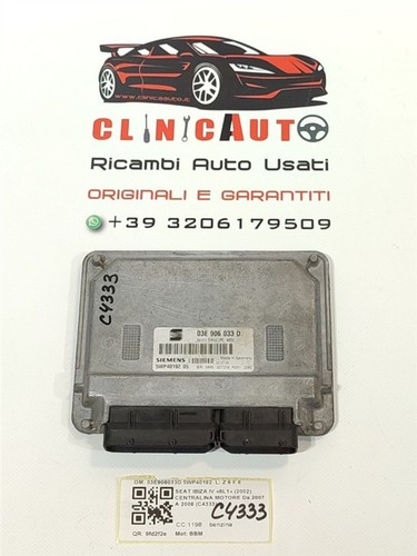 Centralina motore ecu - centralina, per
