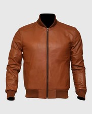 Giubbotto bomber uomo pelle