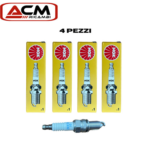 Kit candele ngk zkr7a10 - ngk,