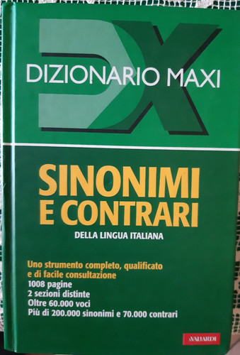 Dizionario maxi sinonimi - dizionario, e
