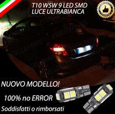 COPPIA LUCI TARGA A 9 LED