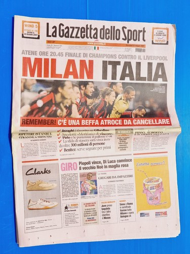 Gazzetta dello sport maggio - gazzetta, 23