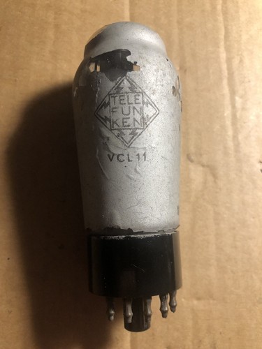 Telefunken vcl11 triode - telefunken, triode-beam