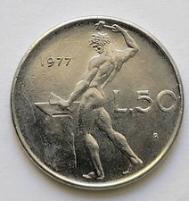 ITALIANA REPVBBLIC L.50 1977