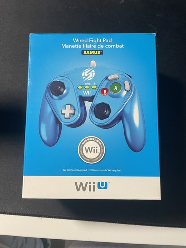 Nintendo wiiu wired fight - wired, pad
