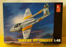✅KIT  1:48 Hobby Craft  HC1579 VAMPIRE T.11 JET TRAINER  - come nuovo - RARO