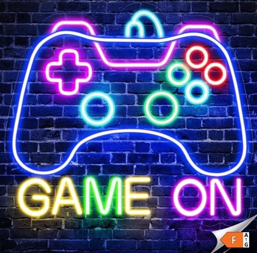 Insegna neon led gaming - neon,