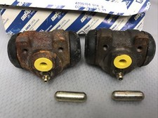 PAIR GENUINE FIAT Wheel Brake