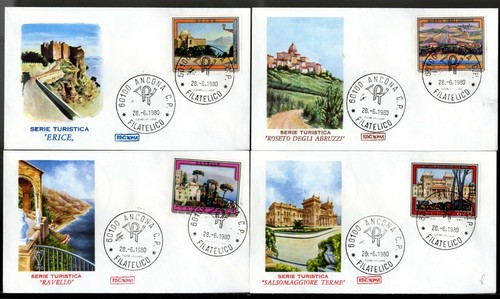 Italia 1980 fdc - 4,