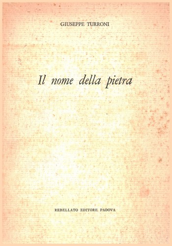 Nome della pietra - pietra,