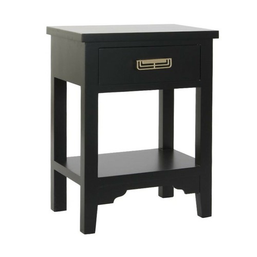 Comodino orientale nero - comodino,