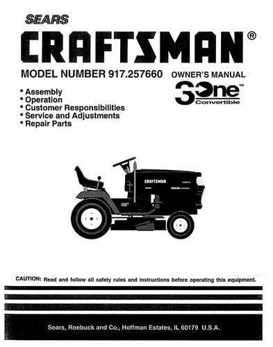 Manuale uso sears - manuale,