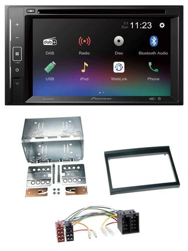 Pioneer bluetooth mp3 - usb, 2din
