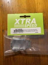 Xtra Speed XS-TA29039 Aluminum Chassis Rear Plate Silver Tamiya Egress Avante