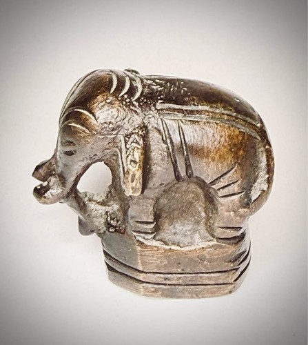 Antico elefante bronzo - antico, in