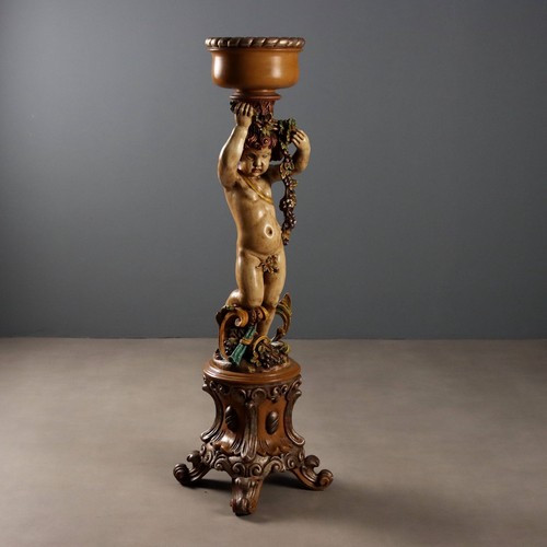 Colonna portavaso antica stile - colonna,