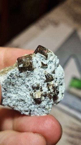 Minerale rara pirite cubica - minerale@,