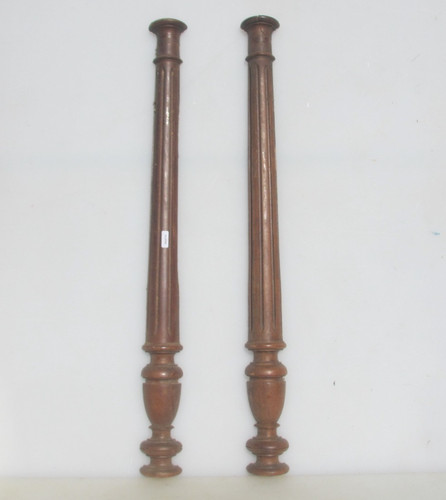 Colonne legno intagliato - colonne,