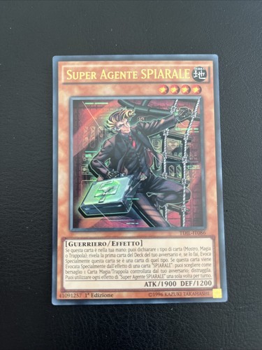 Carta super agente - gi, oh
