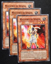 Set 3X : MAESTRO DI SPADA  in Italiano ABPF-IT011 Comune YUGIOH