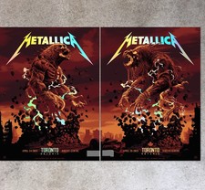 Metallica Toronto Foil Posters