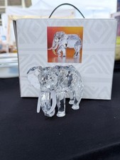 Swarovski crystal elephant - crystal,