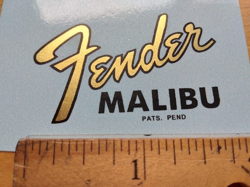 Fender malibu waterslide - malibu,