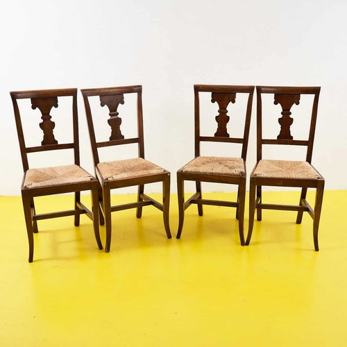 Eleganti sedie legno con - in,