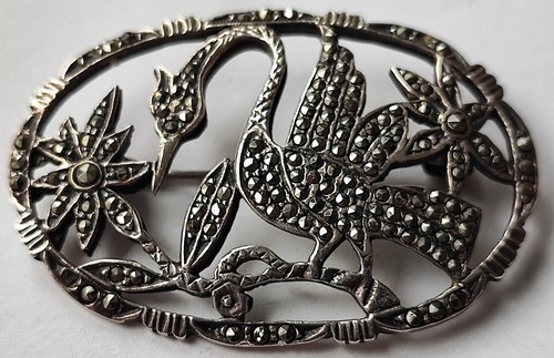 Elegante spilla argento - elegante,