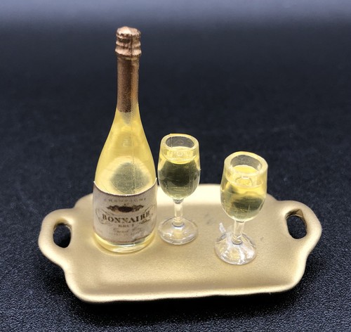 Bottiglia vassoio champagne - bottiglia,
