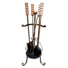 Alsace fireplace set cm 63h
