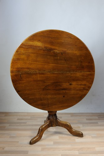 Tavolo rotondo noce vela - tavolo,