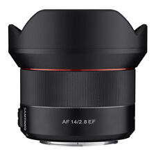 Obiettivo Samyang AF 2,8 / 14mm EF per Canon EOS nuovo