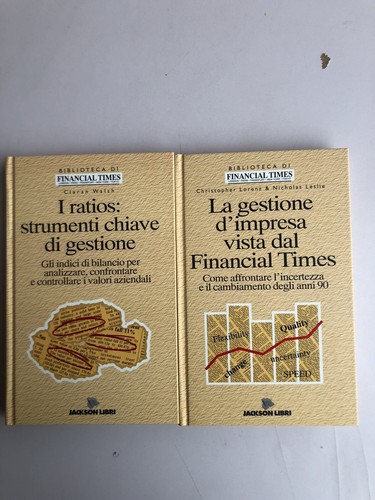 Lotto libri financial - di, 2