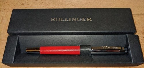 Penna bollinger pelle rosso - in,