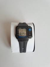 raro OROLOGIO DIGITALE CASIO JP-100W PULSE CHECK WR 50M VINTAGE GIAPPONESE