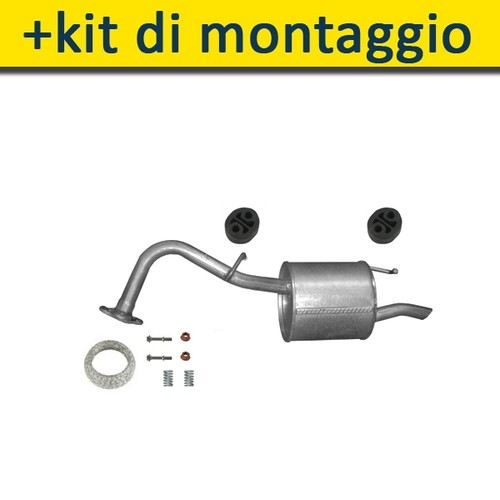 Silenziatore marmitta - silenziatore,