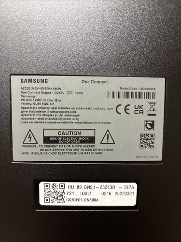 Samsung one connect - one,