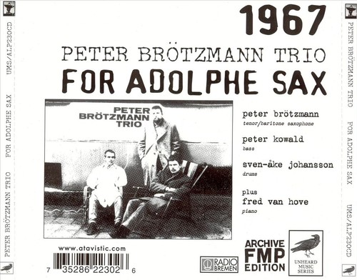 Peter tzmann trio - br”tzmann, trio/peter