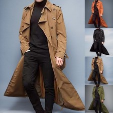 Trench cappotto uomo manica
