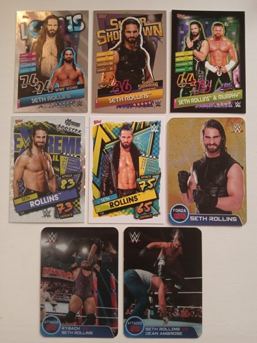 Cards wrestling seth rollins - cards,
