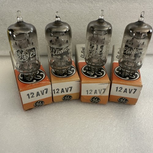 Lindal 12av7 vacuum tubes - ge,