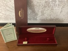 Vtg Longines  Red Velvet