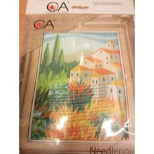 KIT/QUADRO MEZZO PUNTO 20X25 "ESTATE IN TOSCANA"