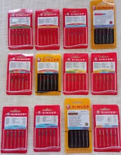 AGHI SINGER -TESSUTO-MAGLINA-JEANS-PELLE- macchina da cucire sistema 130/705H