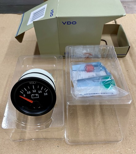 Voltmetro strumento vdo 16 - voltmetro,