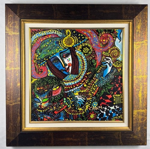 Quadro tela firmato - su, hector