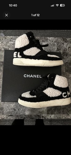 Sneakers chanel shearling - chanel,