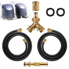 Kit scarico fuoribordo doppio